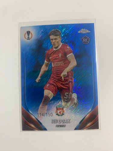 Ben Doak 2023 Topps Chrome Blue Shimmer /150