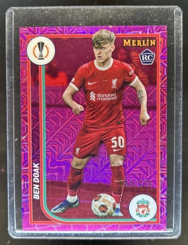 Ben Doak 2024 Topps Chrome Merlin Pink Refractor /275