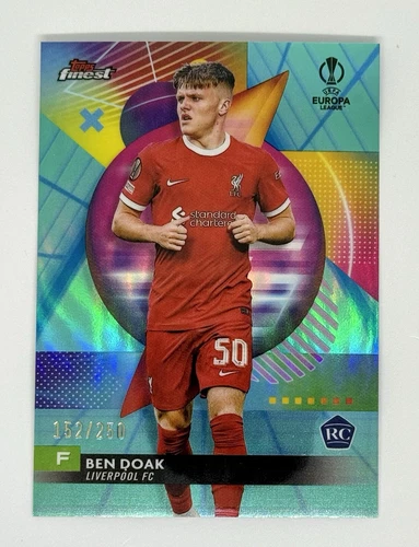 Ben Doak 2024 Topps Finest Blue Aqua Vaporwave /250