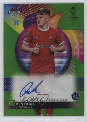 Ben Doak 2023 Topps Finest Neon Green Refractor /99