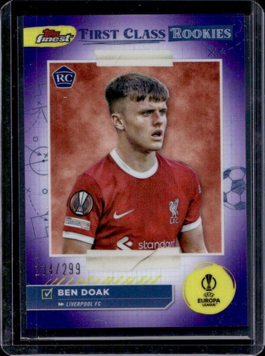 Ben Doak 2024 Topps Finest Purple /299