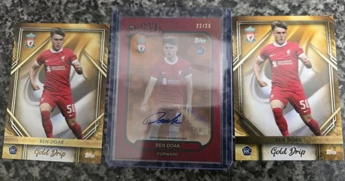 Ben Doak 2023 Panini Merlin Chrome Orange /25