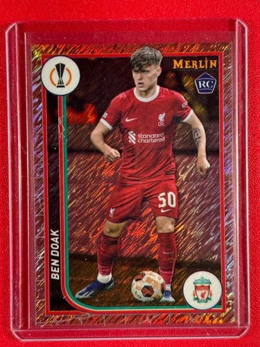 Ben Doak 2023 Topps Merlin Chrome Rose Gold Shimmer /299