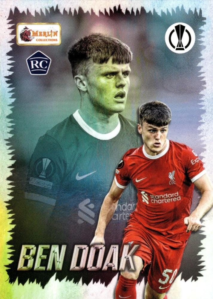 Ben Doak 2023 Topps Merlin Heritage UEFA Club Competitions