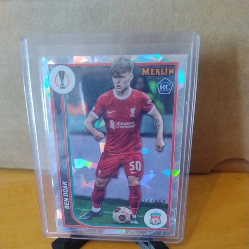 Ben Doak 2024 Panini Merlin UEFA Club Competitions Atomic Refractor /250