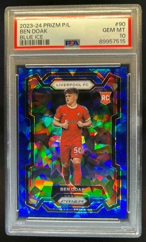 Ben Doak 2023 Panini Prizm Premier League Blue Ice /75