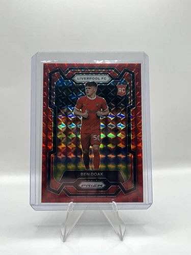Ben Doak 2023 Panini Prizm Premier League Red Mosaic Prizm
