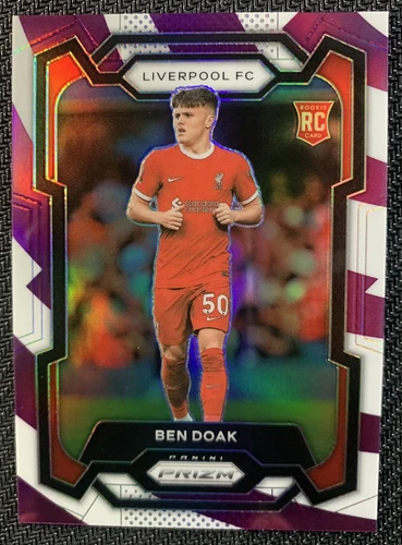 Ben Doak 2023 Panini Prizm Purple & White Stripes /92