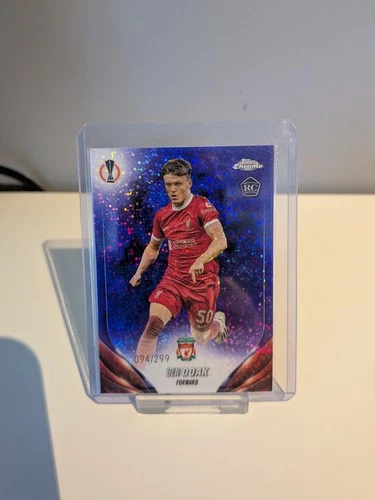Ben Doak 2023 Topps UEFA Club Competitions Purple Foilboard /299