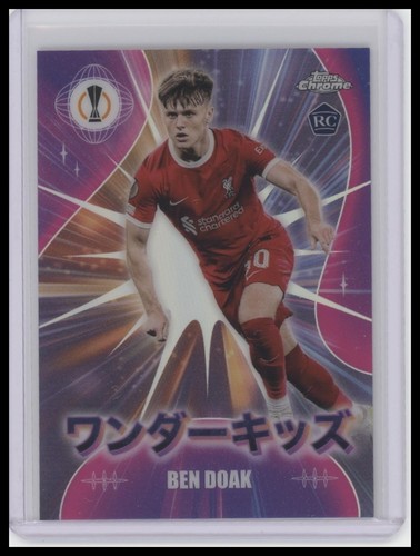 Ben Doak 2023 Topps UEFA Soccer Japan Edition