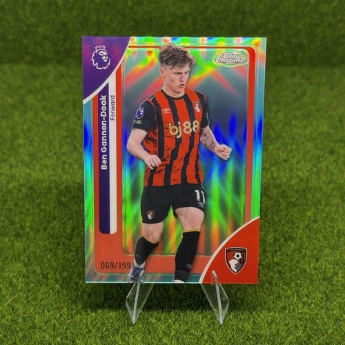 Ben Gannon-Doak 2025 Topps Chrome Aqua Refractor /199