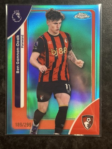 Ben Gannon-Doak 2025 Topps Chrome Aqua Refractor /299