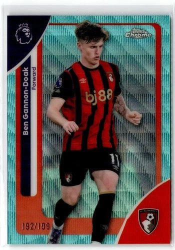 Ben Gannon-Doak 2026 Topps Chrome Aqua Wave /199