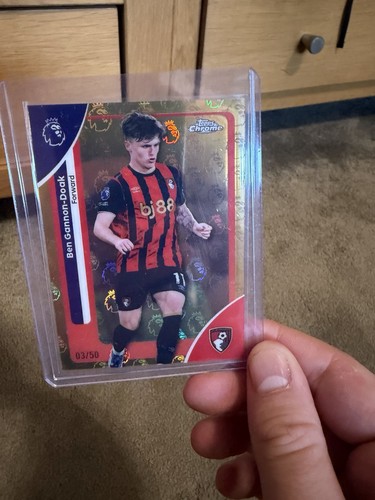 Ben Gannon-Doak 2026 Topps Chrome Logofractor /50