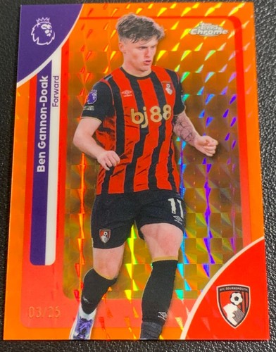 Ben Gannon-Doak 2026 Topps Chrome Orange Geometric /25