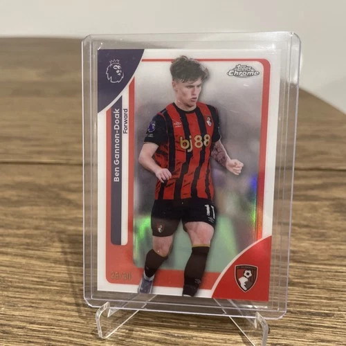 Ben Gannon-Doak 2026 Topps Chrome Premier League White Refractor /30