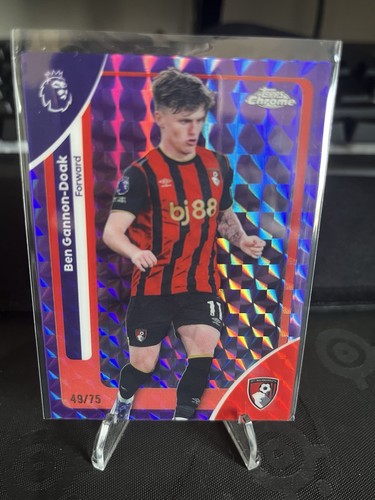 Ben Gannon-Doak 2025 Topps Chrome Purple /75