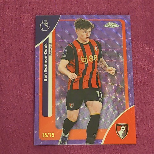 Ben Gannon-Doak 2026 Topps Chrome Purple Refractor /75