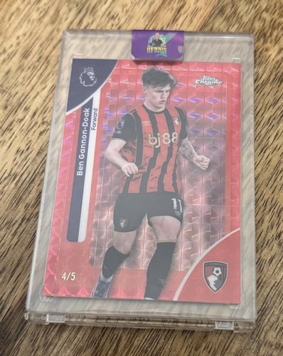 Ben Gannon-Doak 2026 Topps Chrome Red /5