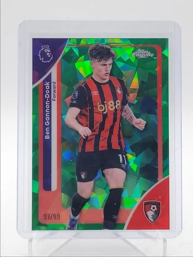 Ben Gannon-Doak 2026 Topps Chrome Sapphire Green /99