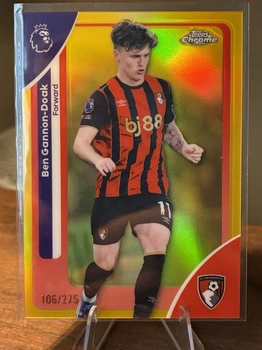 Ben Gannon-Doak 2026 Topps Chrome Yellow /275