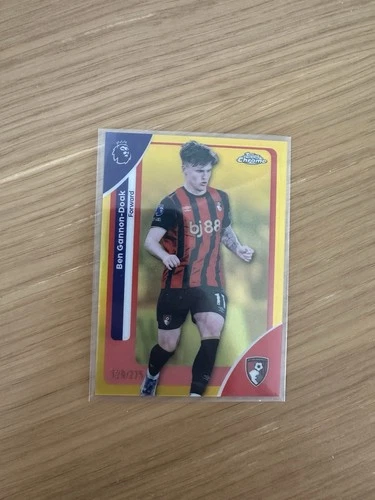 Ben Gannon-Doak 2025 Topps Chrome Yellow Refractor /275