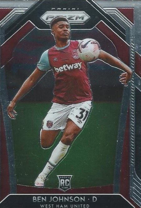 Ben Johnson 2020 Panini Prizm Premier League 189