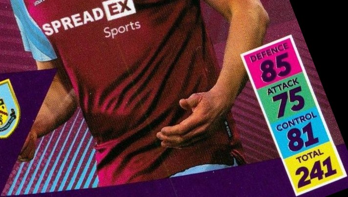 Ben Mee 2021 Panini Adrenalyn XL Premier League