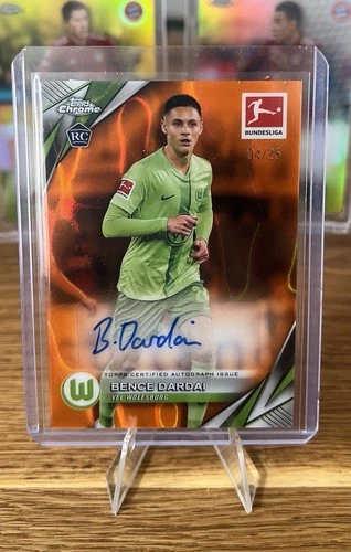 Bence Dardai 2024 Topps Chrome Orange Lava /25