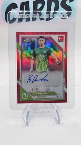 Bence Dardai 2025 Topps Chrome True Red /5