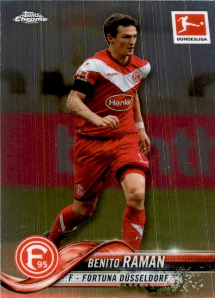 Benito Raman 2018 Topps Chrome Bundesliga 68