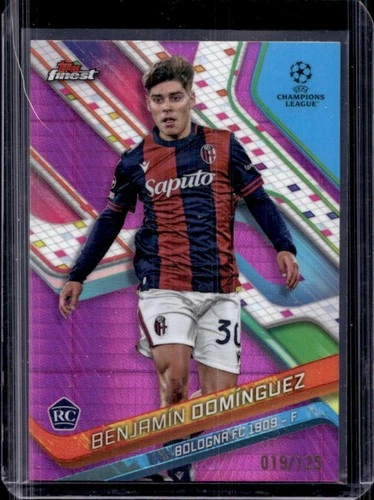 Benjamin Dominguez 2024 Panini Finest Pink Refractor /125