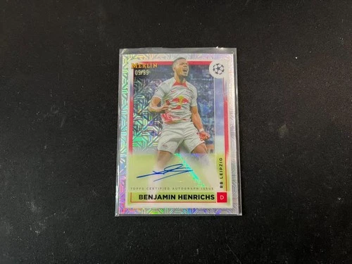 Benjamin Henrichs 2023 Topps Merlin Chrome /99