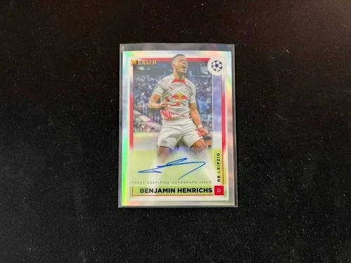 Benjamin Henrichs 2023 Topps Merlin Chrome Silver