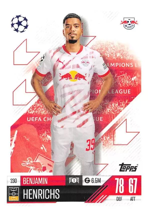 Benjamin Henrichs 2024 Topps Match Attax UEFA Club Competitions
