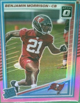 Benjamin Morrison 2025 Panini Donruss Optic Pink Prizm