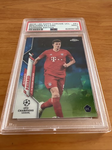 Benjamin Pavard 2019 Topps Chrome Sapphire