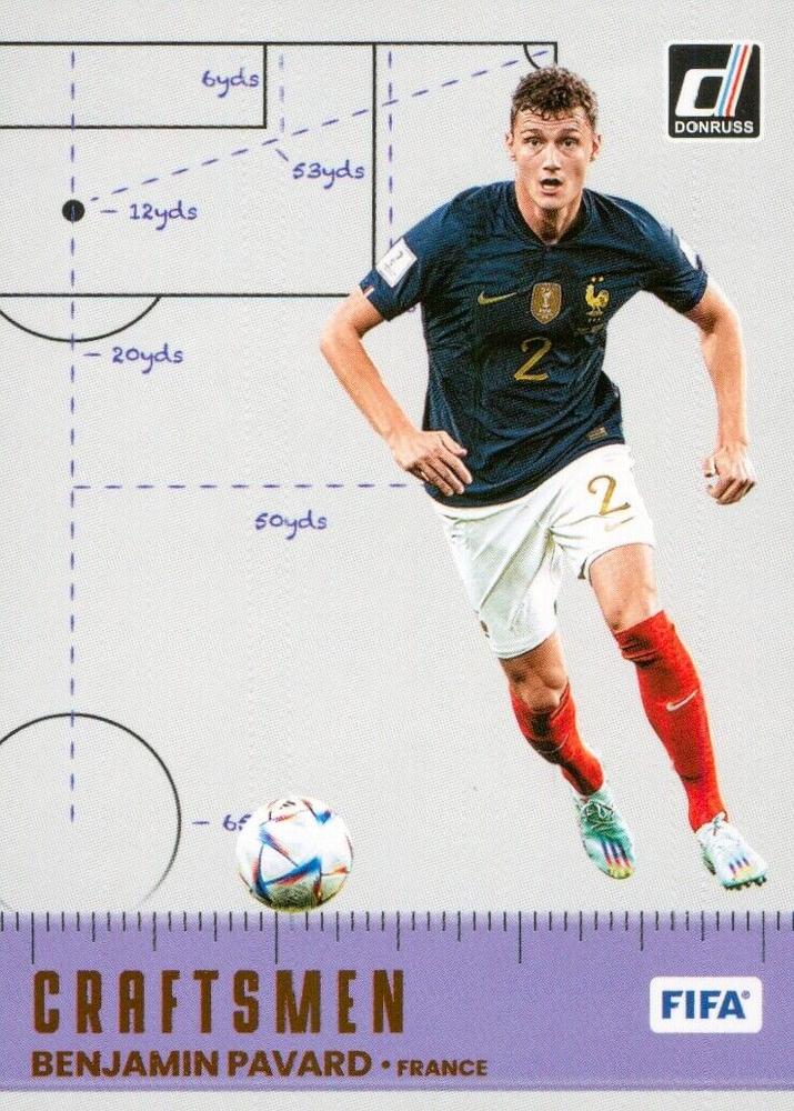 Benjamin Pavard 2022 Panini Donruss Soccer 21