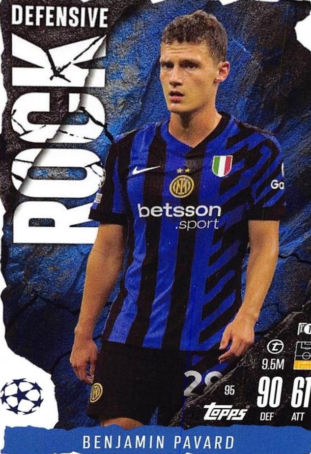 Benjamin Pavard 2024 Topps Match Attax UEFA Club Competitions Extra