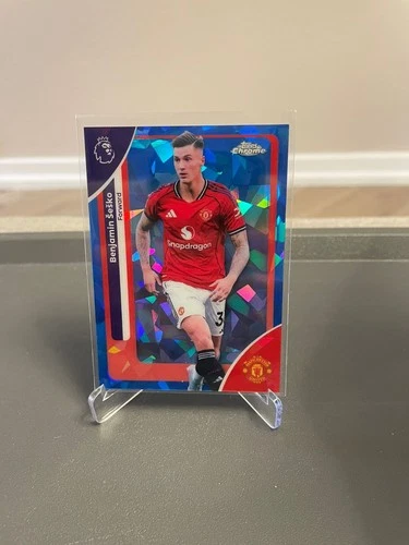 Benjamin Sesko 2025 Topps Chrome Sapphire
