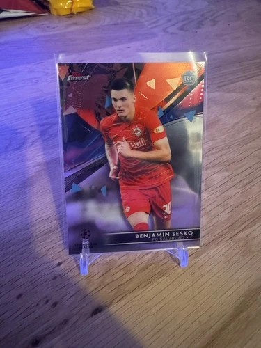 Benjamin Sesko 2021 Topps Finest 21/22