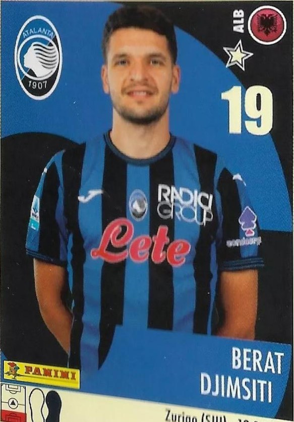 Berat Djimsiti 2024 Panini Calciatori Stickers