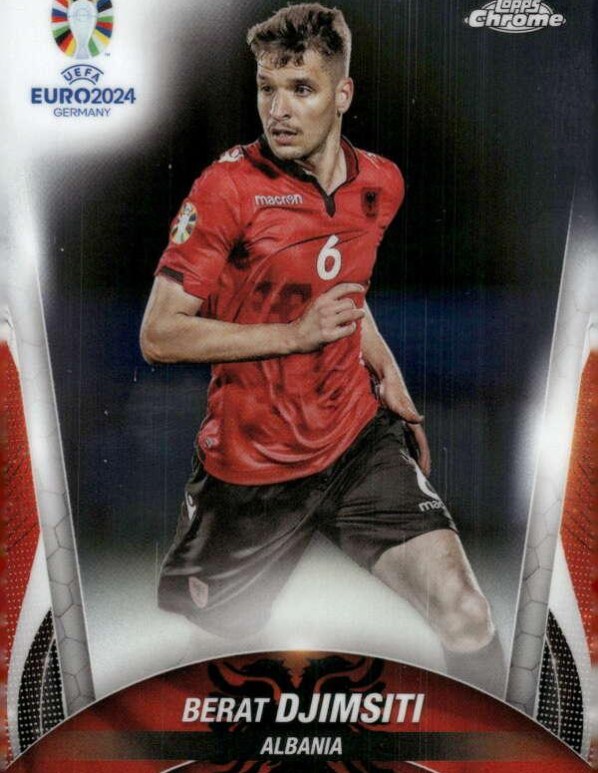 Berat Djimsiti 2024 Topps Chrome UEFA EURO