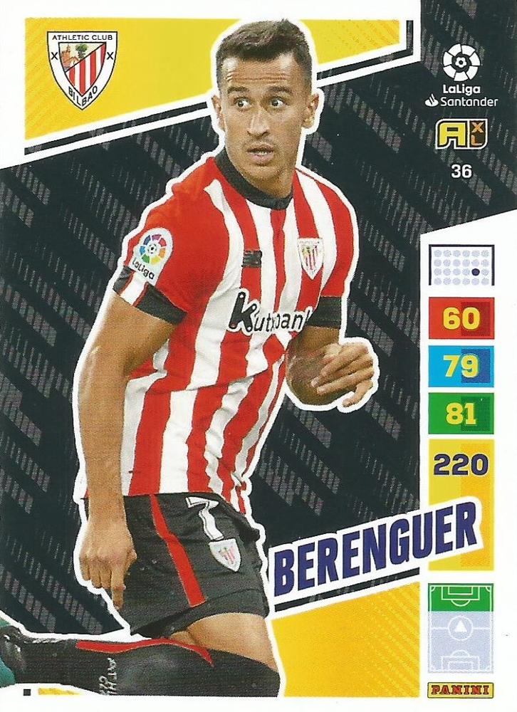 Berenguer 2022 Panini Adrenalyn XL La Liga