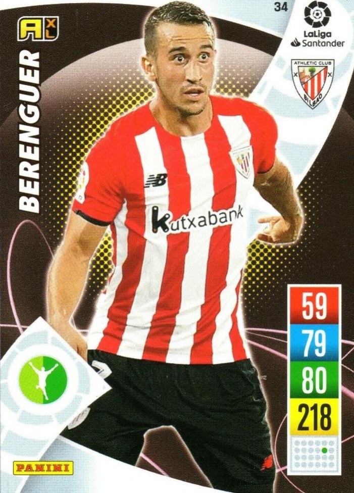 Berenguer 2021 Panini Adrenalyn XL La Liga