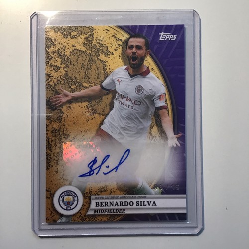 Bernardo Silva 2024 Topps Blue Moon Gold Moon /15