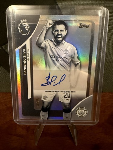 Bernardo Silva 2025 Topps BPL Black & White /75