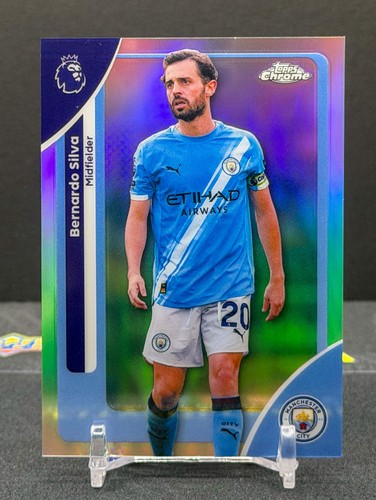 Bernardo Silva 2025 Topps Chrome Premier League Refractor