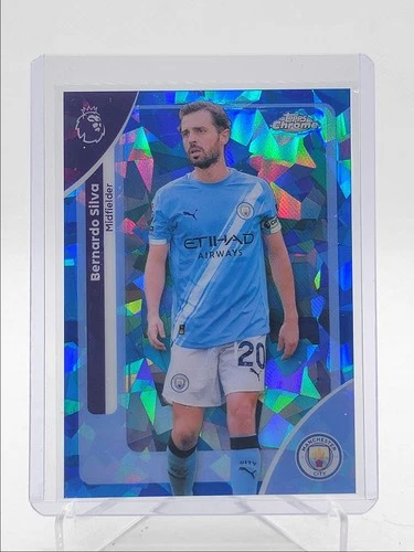 Bernardo Silva 2026 Topps Chrome Premier League Sapphire