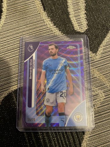 Bernardo Silva 2026 Topps Chrome Purple Geometric /75